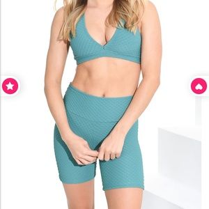 Booty by Brabant Croco Skin Short in Mint